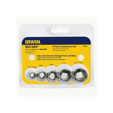 IRWIN BOLT-GRIP 5 pc Expansion set HN394002